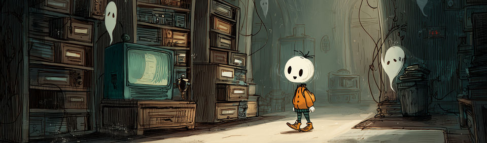 The Ghost in the Copy Room: A Lens on Residue